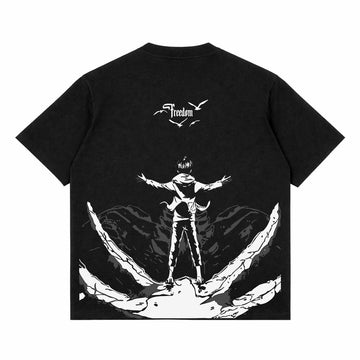 attack on titan oversized tshirt