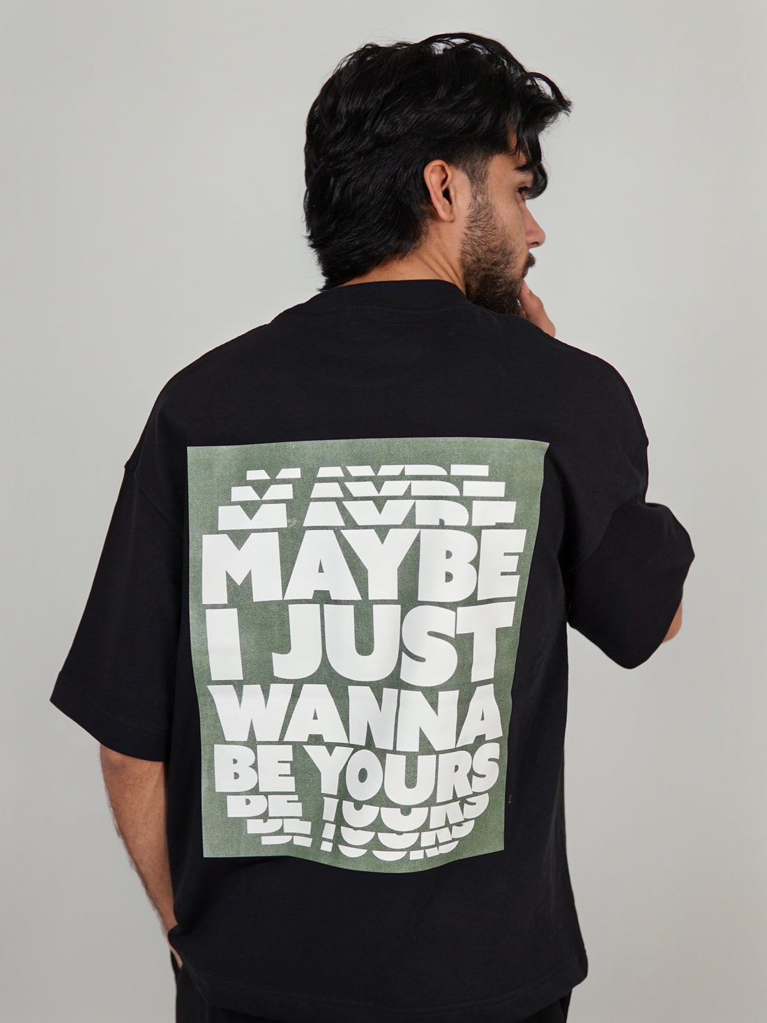 WANNA BE YOURS DROPSHOULDER TSHIRT