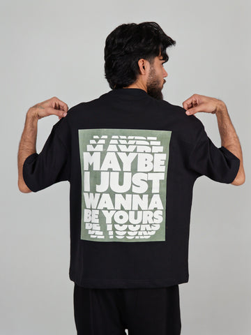 WANNA BE YOURS DROPSHOULDER TSHIRT