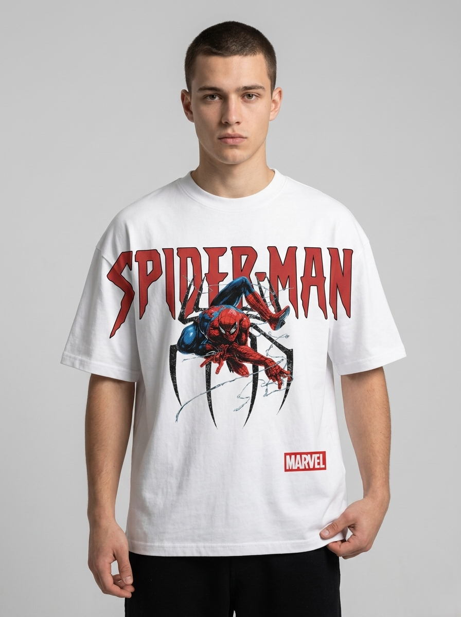 SPIDERMAN PREMIUM OVERSIZED TEE