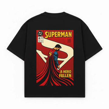 SUPERMAN DROPSHOULDER TEE