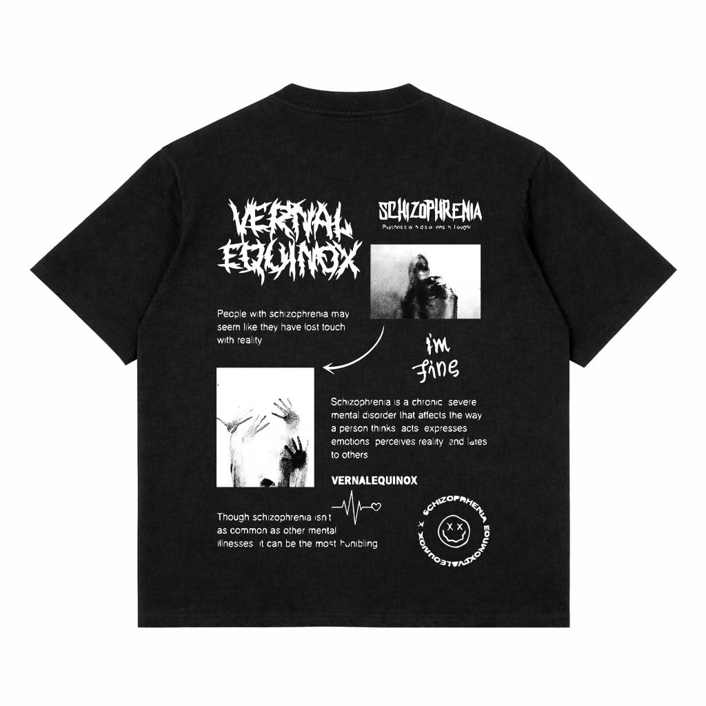 SCHIZOPHRENIA EDDITION OVERSIZED TEES