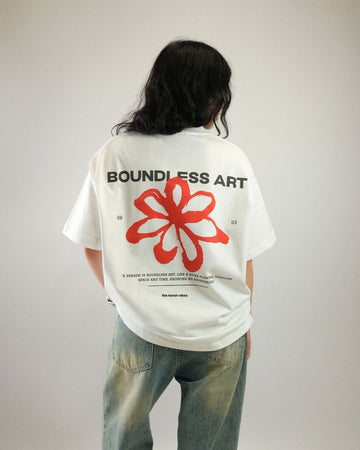 BOUNDLESS ART PREMIUM UNISEX OVERSIZED TEES
