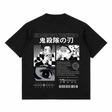 demon slayer oversized tshirt