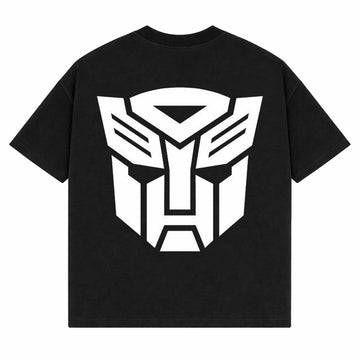 TRANSFORMAS EDDITION PREMIUM OVERSIZED BLACK TEES