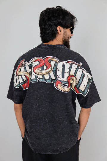 BREAKOUT ACID WASH OVERSIZED TEE